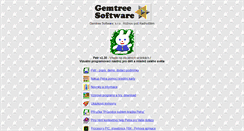 Desktop Screenshot of gemtree.cz